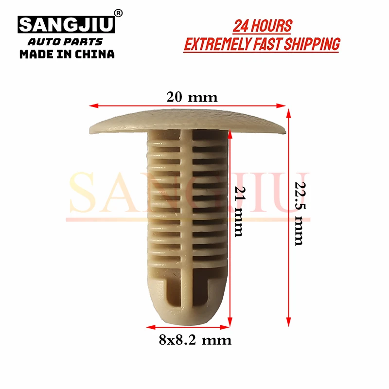 

20Pcs Compatible With For Toyota Coaster Bus Ceiling Roof Cover Door Clips