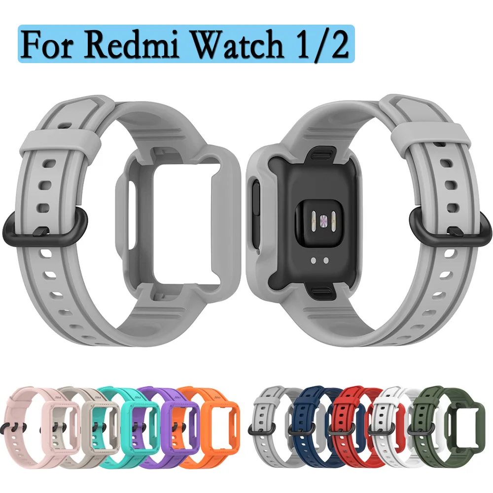 Soft Silicone Sport Band - Adjustable 40MM Rubber Watch Strap Bracelet