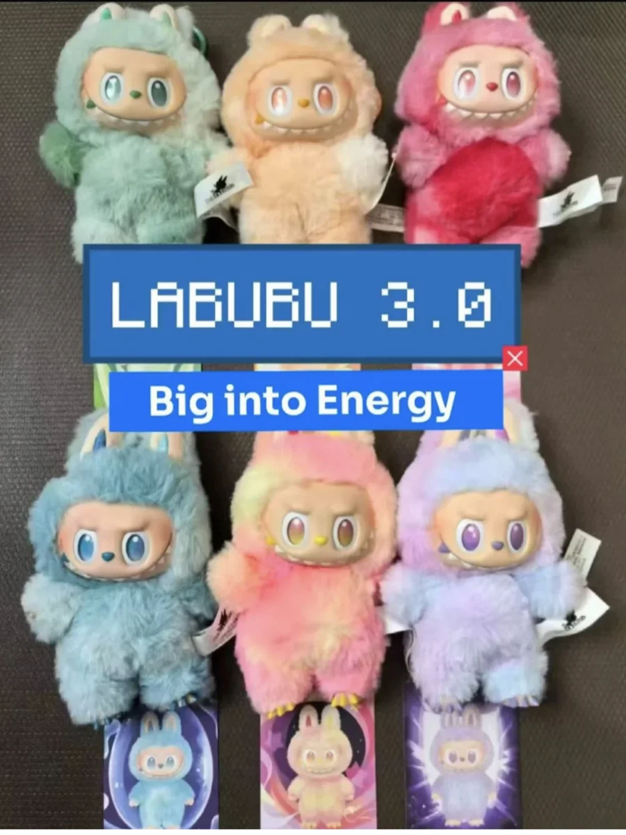 正規品ラブブ THE MONSTERS Big into Energy 3.0 THE MONSTERS Big into Energy Series-Vinyl Plush Pendant