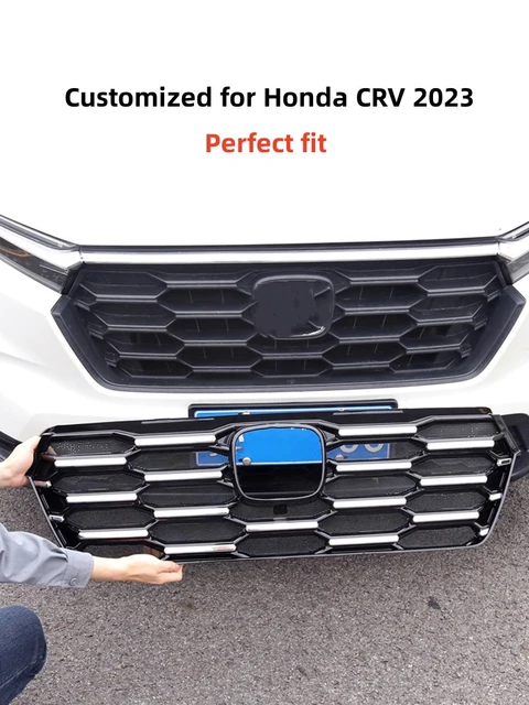 Front Bumper Griller Replacement for Honda CRV 2023 Racing Grills Insect  Prevention Screen ABS Auto Accessories - AliExpress