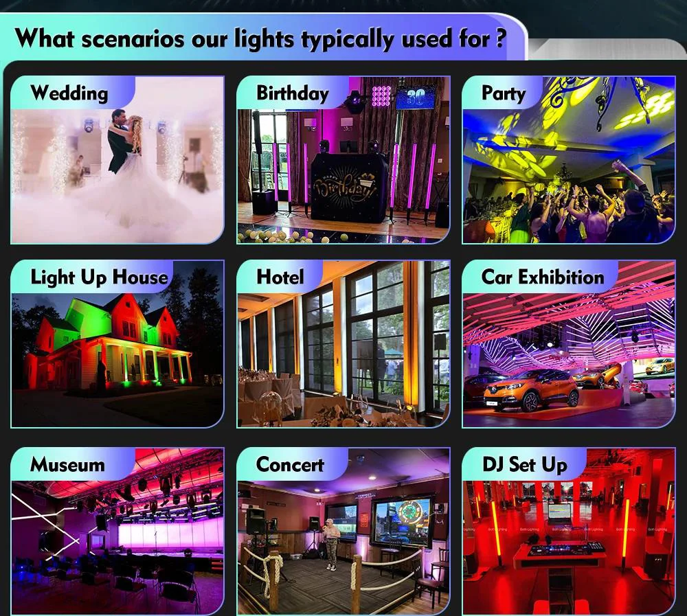 1pcs Rechargeable Par Light, 4*18W RGBWA UV 6 in 1 Battery Powered Light, Wirele