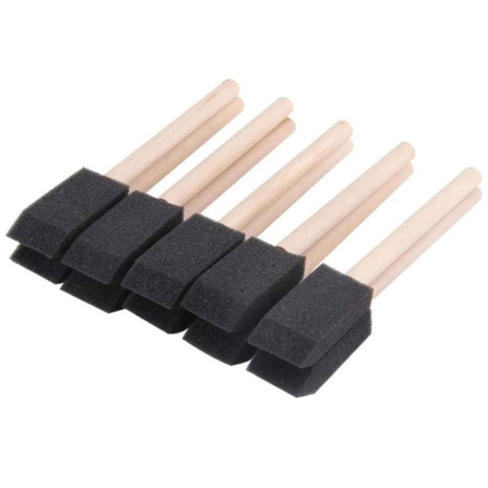 

Lightweight Smooth Handle Sponge Brush Good Absorption Sponge Brush for Painting Jobs Polyurethane Finishes