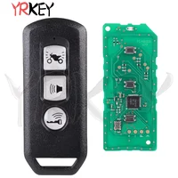 Smart Car Key Fob 433MHz สําหรับรถจักรยานยนต์ Honda K01 K77 PCX150 K35V3 สกู๊ตเตอร์ SH 150 ADV Forza 750 300 125 2017 2018 2019 ID47 ชิป 6