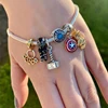 2024 new charms disney pure  plata 925 Stitch Beads Suitable for original silver 925 charm bracelet Jewelry gift 5