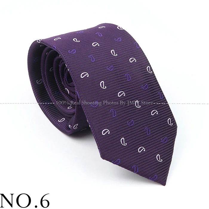 Neue Design Dot Hochzeit Männer Krawatte Grau Blau Gestreiften Paisley Blume Krawatte Männer Business Dropshipping Bräutigam Kragen Zubehör Geschenk – Detail 6