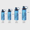 Fitness Sports Water Bottle Plastic Large Capacity High Quality Water Bottle Outdoor Climbing Bicycle Drink Bottle Kettle 6