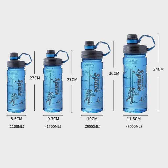 Fitness Sports Water Bottle Plastic Large Capacity High Quality Water Bottle Outdoor Climbing Bicycle Drink Bottle Kettle 6