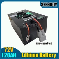 Li-ion 72V 120AH Lithium Battery with ANT BMS 100A 170A 230A 340A for Golf Cart Food Truck Forklift Sightseeing Vehicle Car 1