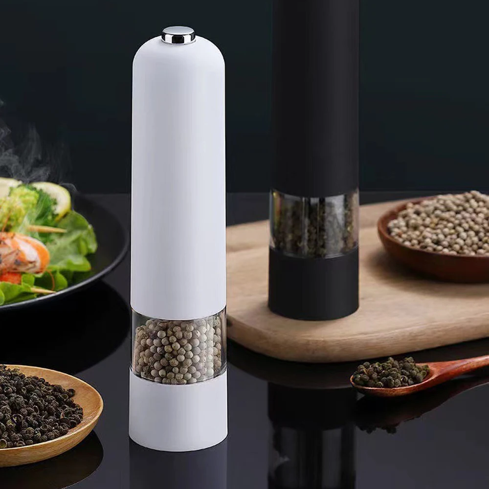 Dropship 1pc Electric Salt And Pepper Grinder With Adjustable Coarseness  Refillable; Pepper Mill; Battery Powered; Kitchen Automatic Grinder;  Kitchen Gadgets to Sell Online at a Lower Price