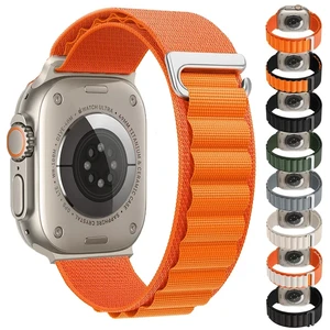 Ремешок Alpine для Apple Watch Band 49 мм 45 мм 44 мм 42 мм 41 мм 40 мм 38 мм, регулируемый браслет, совместимый с iWatch Ultra 8 7