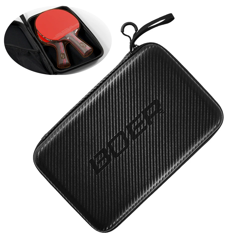 

Portable Table Tennis Bat Cover Paddle EVA Bag Ping Pong Cases Zip Pocket Package Training Waterproof Handbag Racket Box Pack