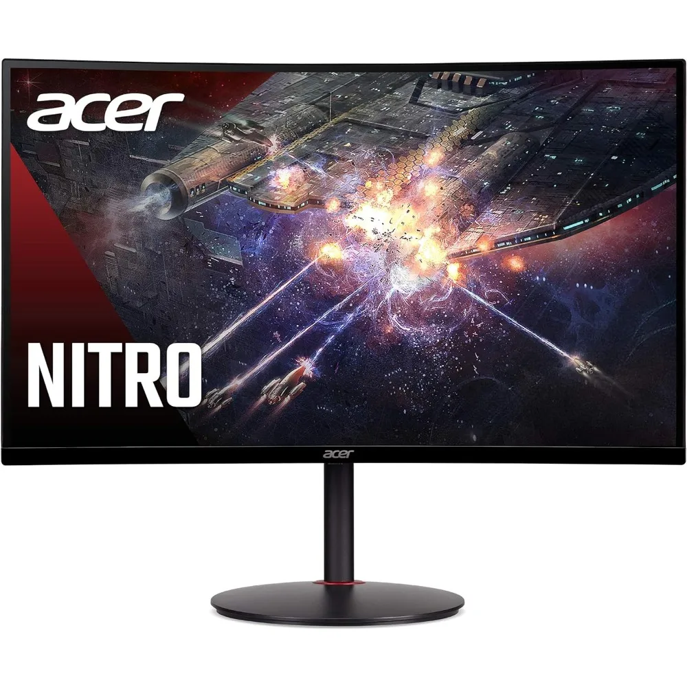 

Nitro XZ270 Xbmiipx 27" 1500R Curved Full HD (1920 x 1080) VA Zero-Frame Gaming Monitor with Adaptive Sync, 240Hz Refresh Rate