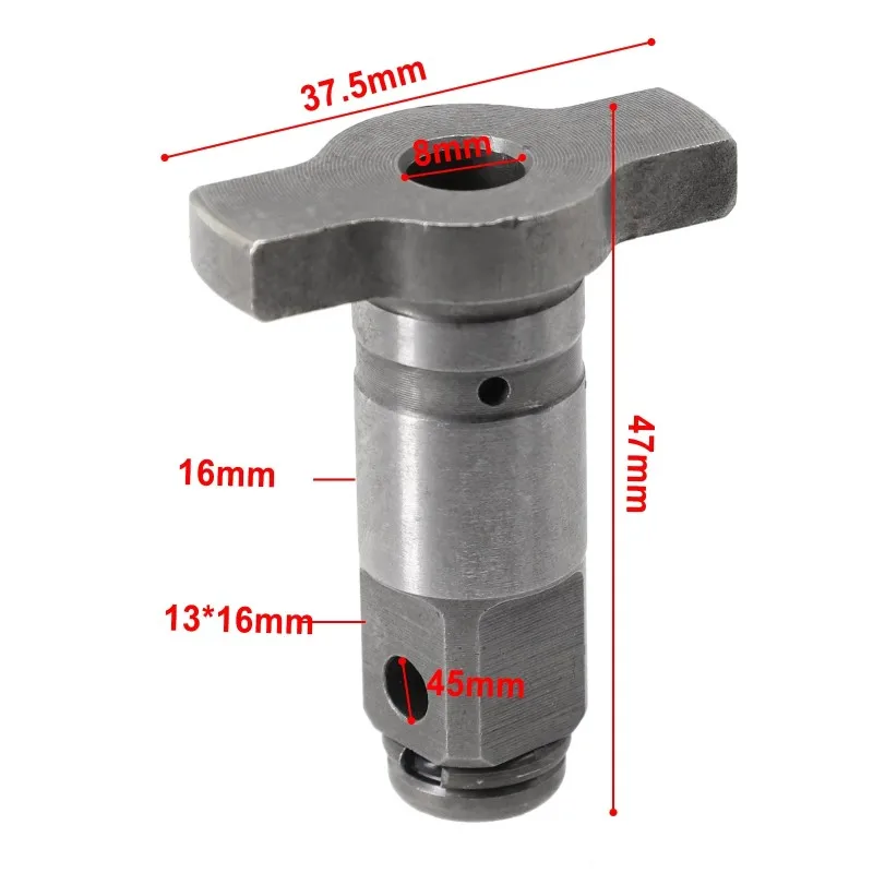 1/2' 16mm Accessories Spindle Anvil Replaceable Silver WU268