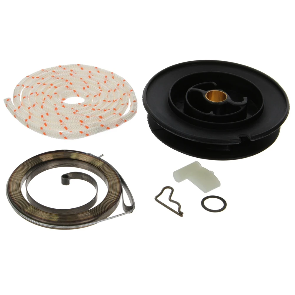 

Brand New None Repair Kit Recoil Starter Durable For STIHL Plastic Pulley Spring Recoil Starter Repair Kit Fits