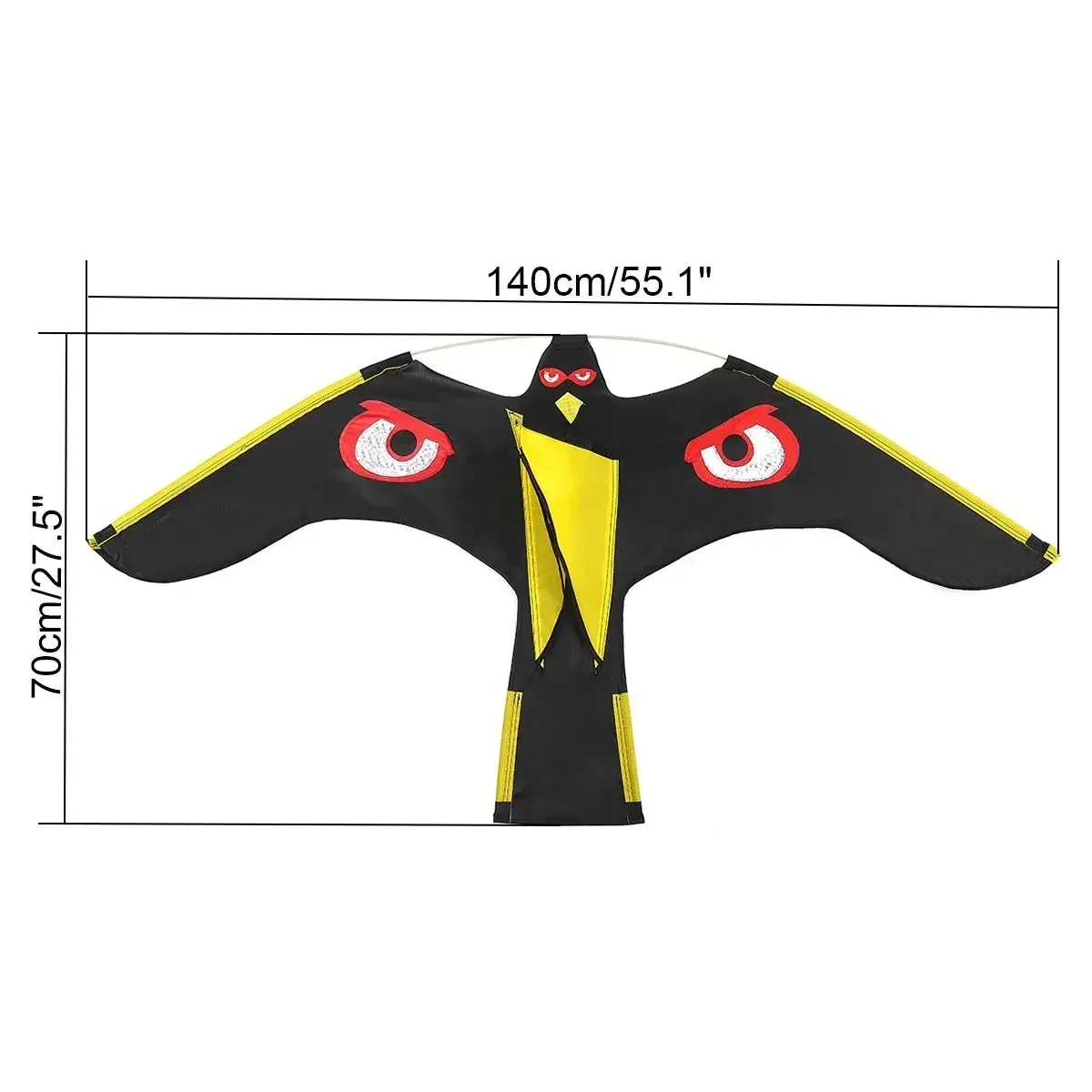 Emulation Flying Hawk Kite Bird Scarer For Garden Yard