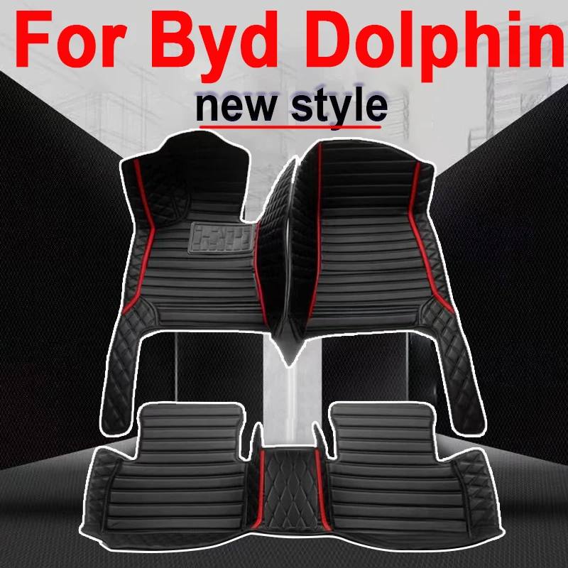 

Автомобильный напольный коврик для Byd Dolphin 2021 2022 2023, мужские высококачественные Нескользящие водонепроницаемые коврики, автомобильные накладки для ног, интерьерные коврики, аксессуары