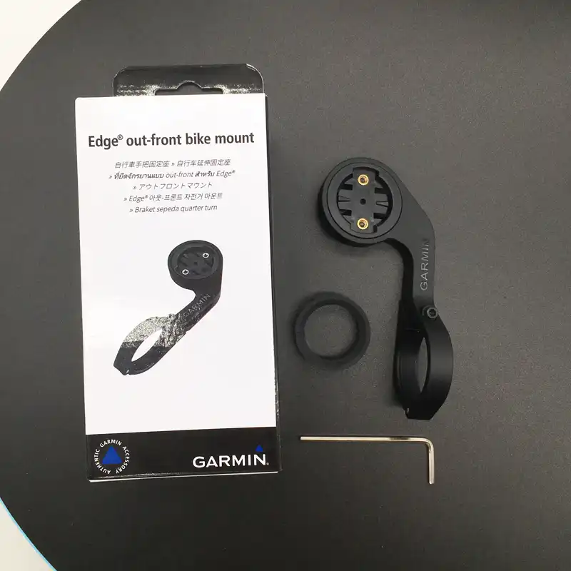 Support Garmin Edge 010-11807-01 – Montage Tri Bar Compteur GPS Vélo Noir