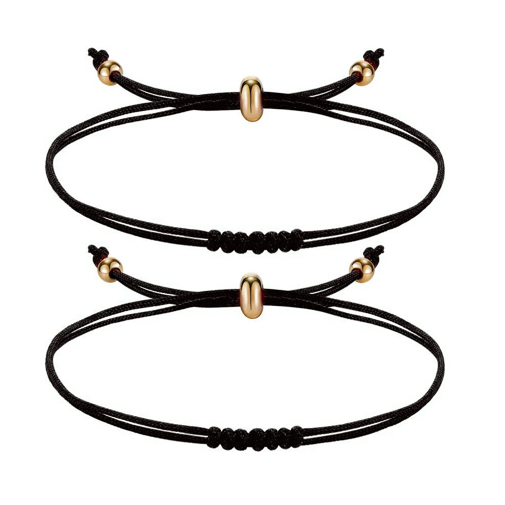 Bracciale con cordino rosso a 7 nodi Filo di protezione della Kabbalah Braccialetti con corde fatti a mano Buona fortuna per donne Uomini Ragazze Ragazzi Famiglia  36