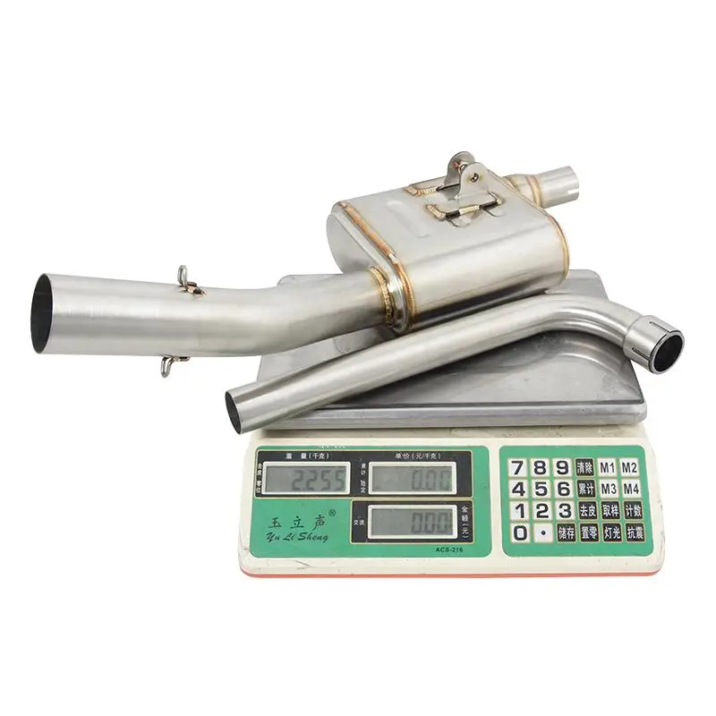 51mm Motorcycles Exhaust System For Aprilia GPR250R GPR250S 21-22 Muffler Front Link Pipe Stainless Steel Slip On With DB Killer - Image 5
