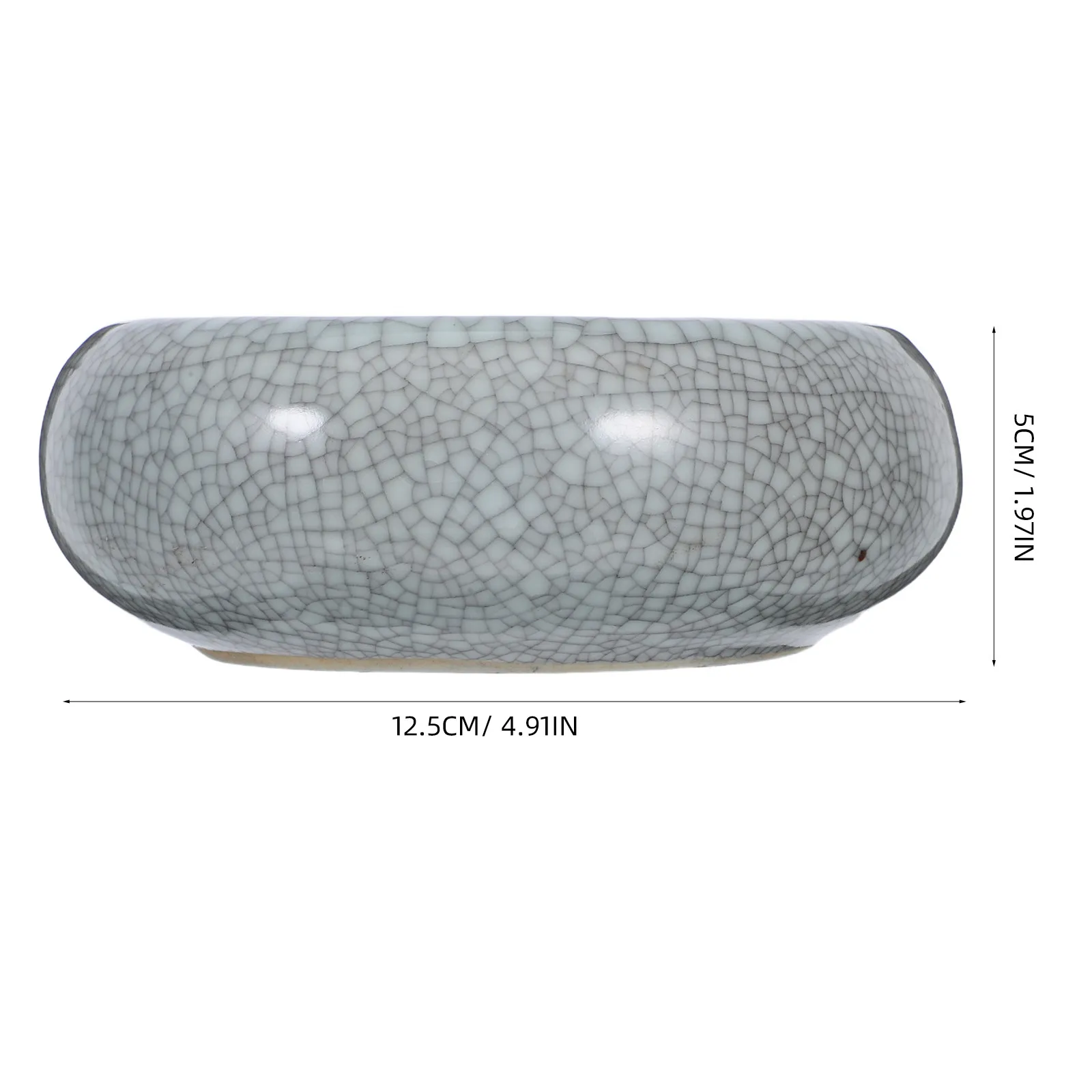 중국 서예 초보자 학생 예술가를 위한 프리미엄 세라믹 잉크 접시 브러시 세척기 다기능 홈 데코레이션