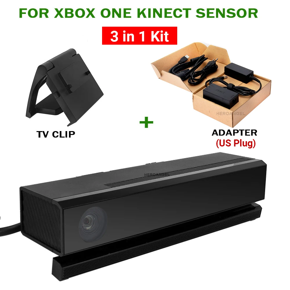 Microsoft XBOX ONE KINECT センサー とアダプターセット Xbox Kinect Adapter for Xbox One S and Windows 10 PC: Xbox