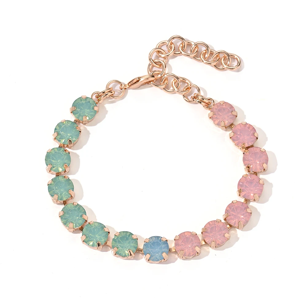 Luxuriöses Strass-Armband für Damen, trendige Vintage-Armreifen, Party, Festival, Hochzeit, Alltag, Schmuck, Accessoires, beste Geschenke – Detail 1