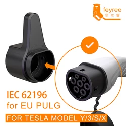 Feyree EV Charger Holster Dock with Extra Protection for Electric Vehicle Charging Cables (Type2)