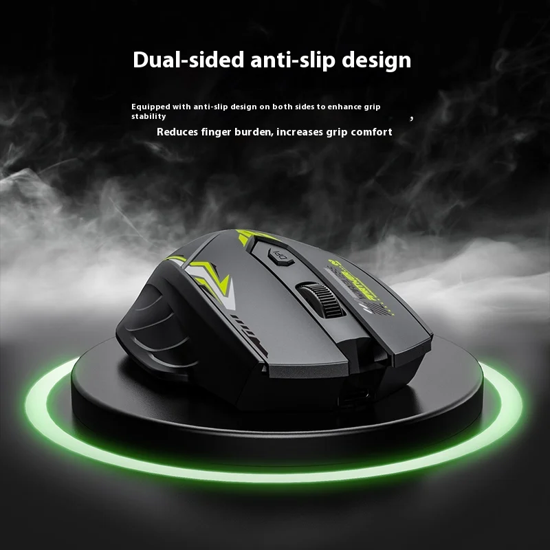 6 Buttons 2.4G Wireless Mouse Bluetooth 5.4 Mouse Dual-Mode Rechargeable Mice 1600 DPI Office Mouse Gaming Mouse For PC Laptop