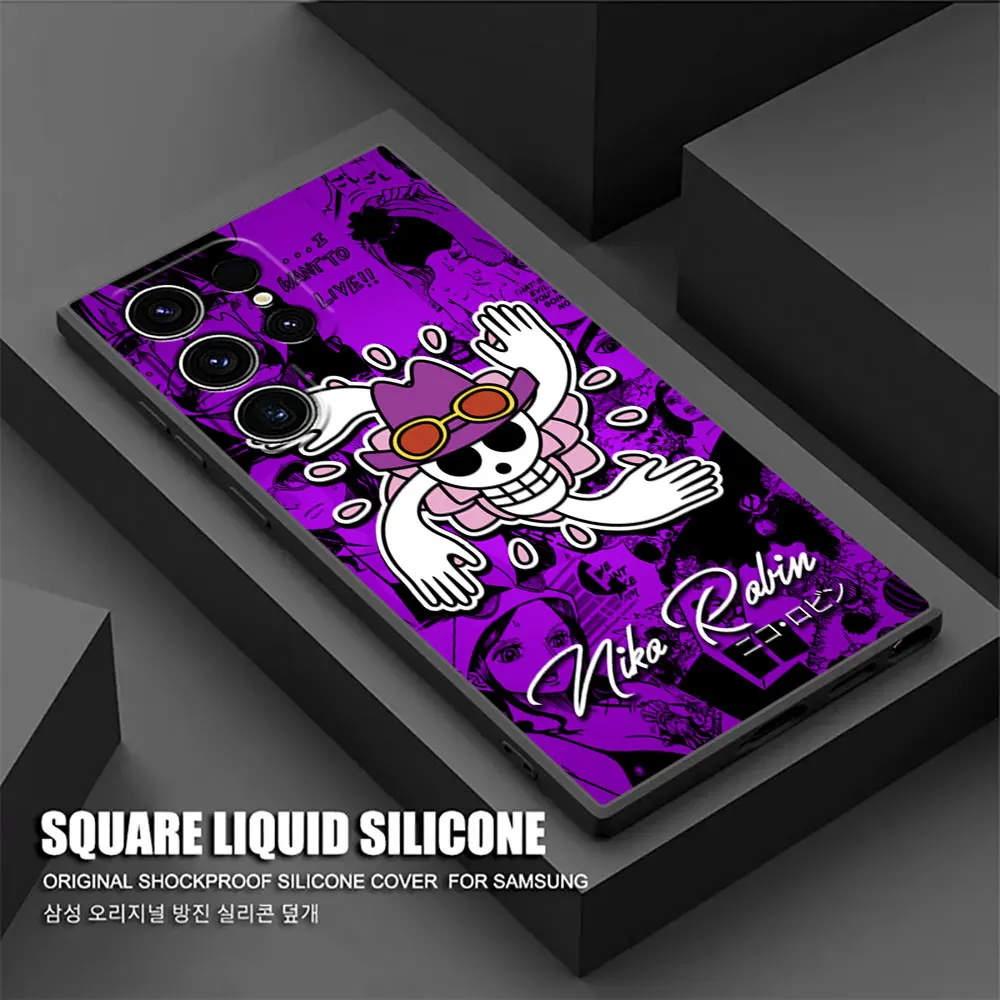 One LOGO Pieces Anime Handyhülle für Samsung Galaxy S25 S24 S23 S20 S21 FE S26 S22 Ultra 5G S26 Plus S25FE Weiche Silikonhülle – Detail 7