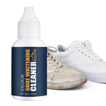Shoes Stain Remover Cream 30ml Shoe Cleaner For White Sneaker With Tape Whitening Cleansing Gel For Shoes Whitening Cleansing