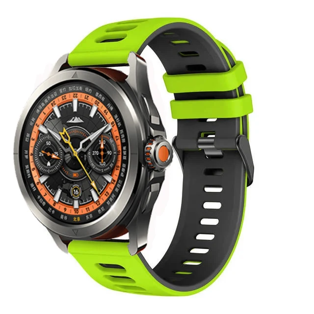 Universal 22mm & 20mm Silicone Smartwatch Strap - Premium Wristband Bracelet
