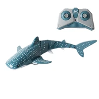 2.4G RC Simulation Shark Toys 4CH Waterproof Electric Remote Control Shark Boat Swimming Pool Bathroom Children Toy Gift 1