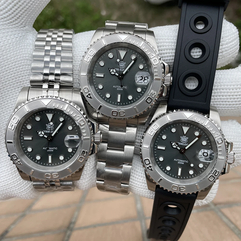 Mechanical Men's Watches BGW9 Luminous NH35 Movement 30ATM Water Resistant Dive Date Clock