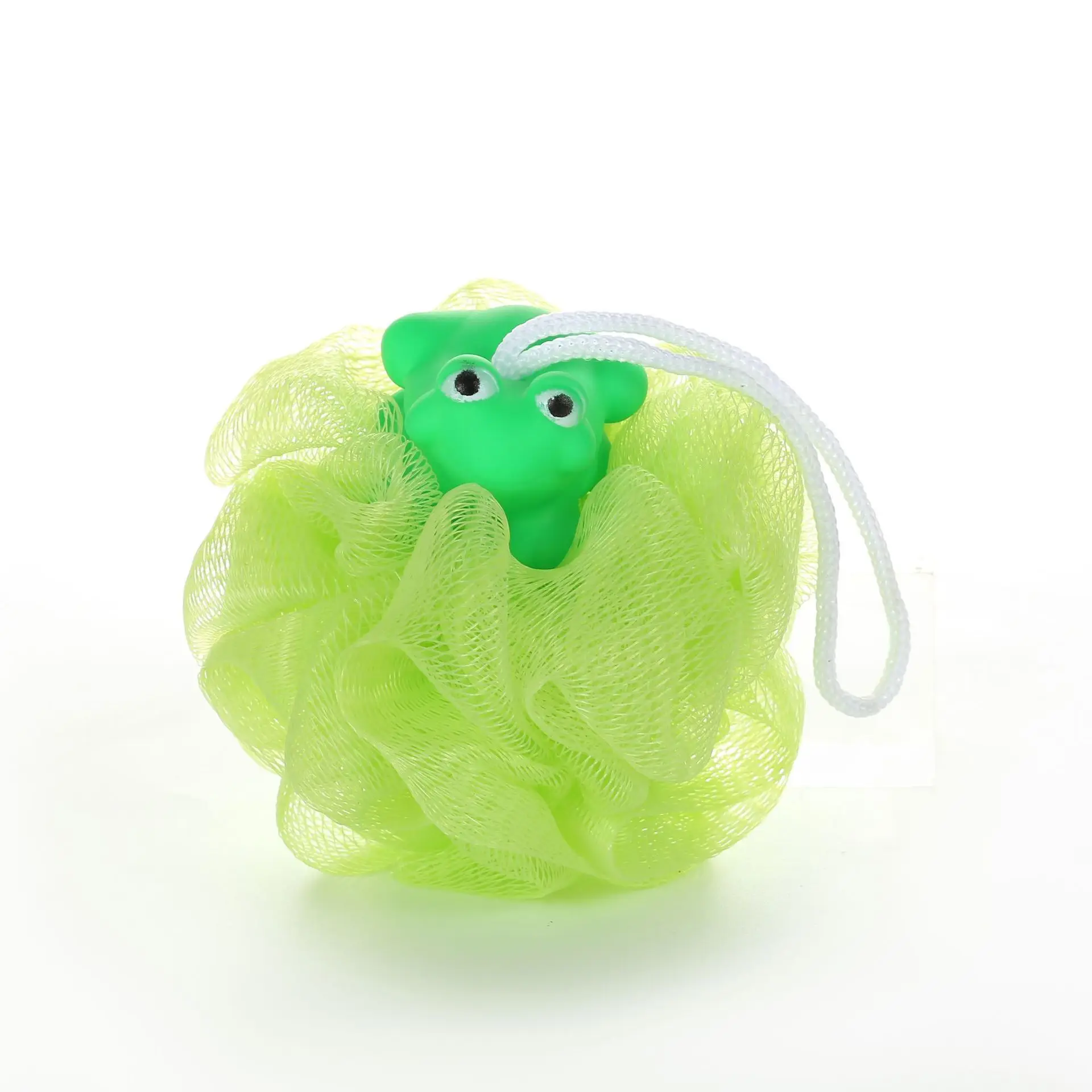 Baby Brush Shower Sponge Ball Ball Shape Baby Shower Sponge Body Wash Towel Newborn Bath Brush Children Shower Bath Product Care Tools Kids Water Play Toys