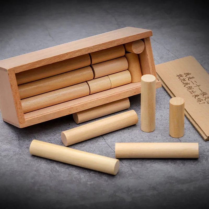 Scatola puzzle impossibile Apertura segreta Rompicapo in legno