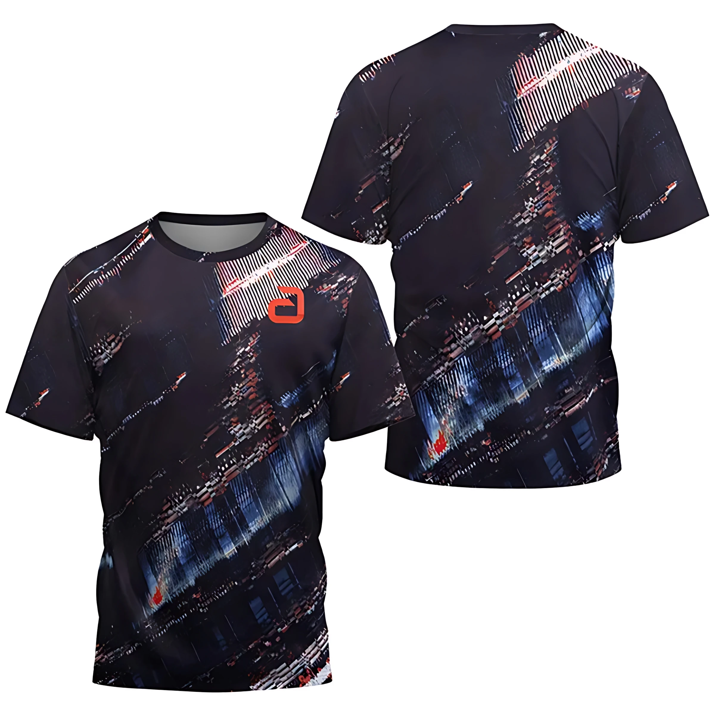 Men's T-shirts Badminton and Table Tennis Club Tops Quick-drying Short-sleeved Summer 2025