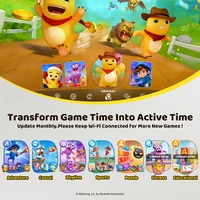 KINHANK MotionX Console de jeu vidéo pour enfants et familles mises à jour pour enfants jouet système de jeu actif activité physique intérieure 2