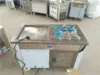 Electric Thailand Rolled Fried Ice Cream Machine Stainless Steel Fry Ice Cream Roll Making Machine Hot Sale 3
