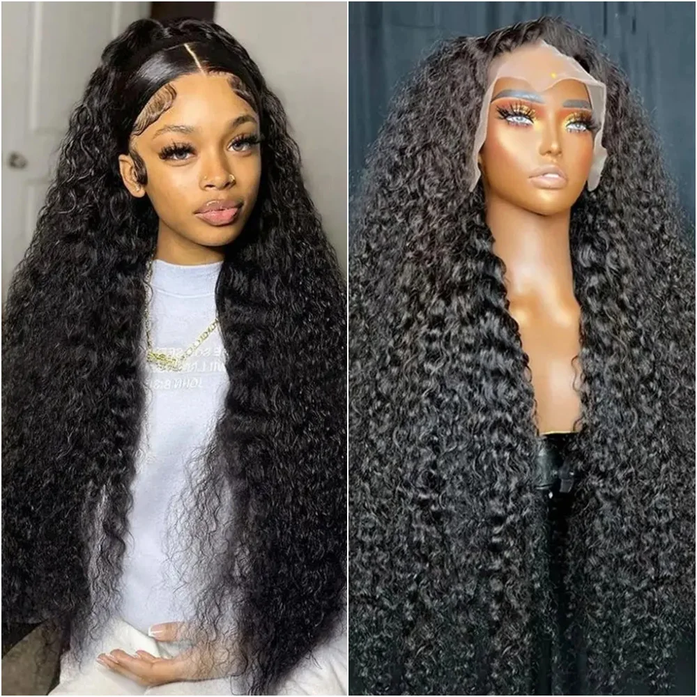 Deep Wave Lace Frontal Wig 200 Density