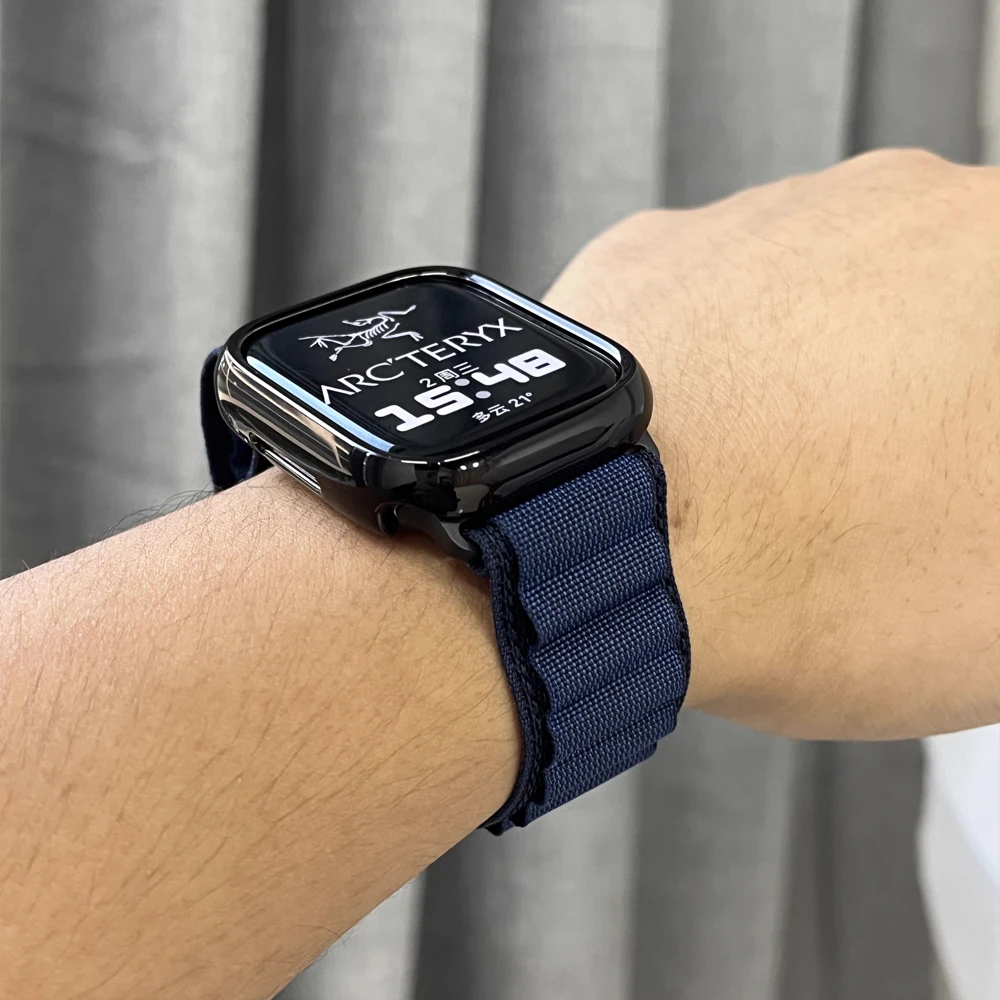 Enhanced Alpine Loop Nylon Trail Watch Band Strap