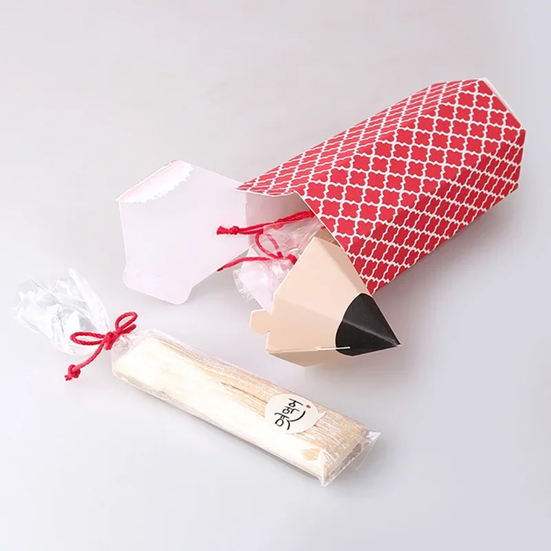 

10PC Pencil Gift Box For Candy Party Present Graduation Gift Favor Boite Dragees Bonbonniere Souvenir Packaging Boxes