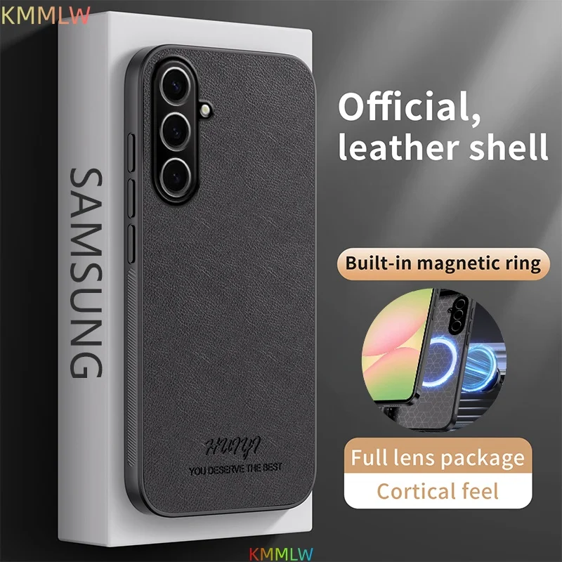 Luxury Shockproof Magnetic Leather Phone Case