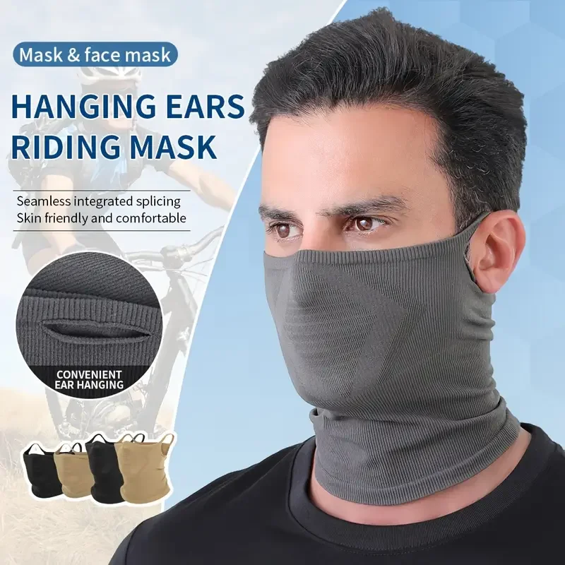 Sport Bandana Breathable Sun Protection Cycling Bike Face Cover Reusable Masks Hiking Camping Neck Gaiter Soft Scarf