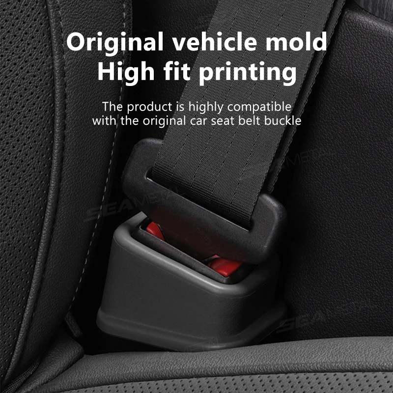 BLALION 2PCS Car Seat Belt Slot Fixer Safety Belts Lock thumbnail 6