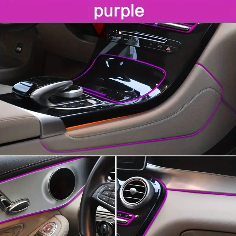 Universal Car Moulding Decoration Flexible Strips 5M/3M Interior Auto Mouldings Car Cover Trim Dashboard Door