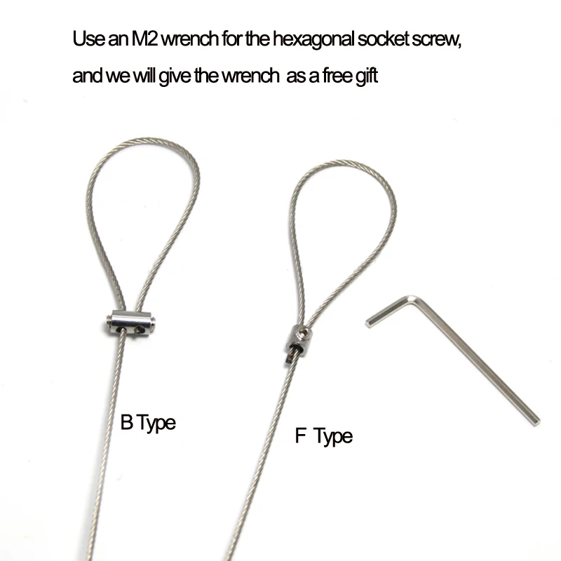 1~2mm Wire Rope Double Hole Locking Device Diy Lighting Hanging Clip Adjustable Telescopic Buckle Nut & Bolt Sets 10pcs Screw Bolt Nut Set