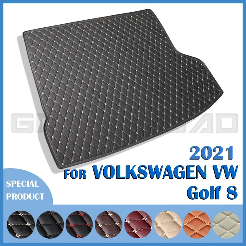 

Коврик для багажника автомобиля для VOLKSWAGEN VW Golf 8 2021, автомобильные аксессуары на заказ, украшение интерьера автомобиля