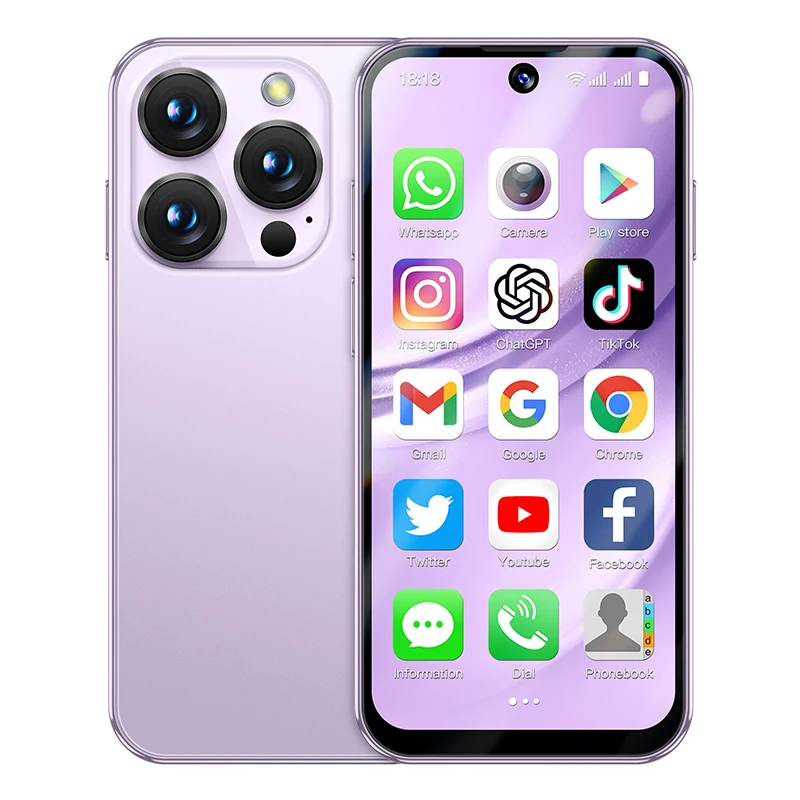 SERVO 19PRO Flagship Mini Smartphone Android12 System 4G Network