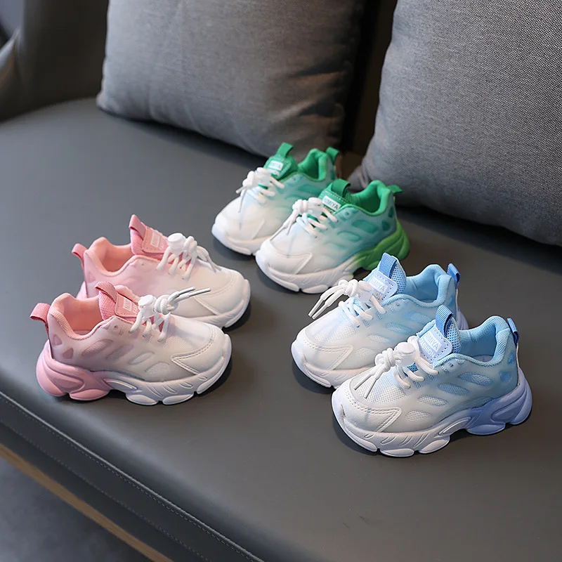 

Kids Sneakers Boys Sneakers Breathable Children's shoes Mesh Casual Sneakers Girls Sports Sneakers Soft Soled Running Shoes