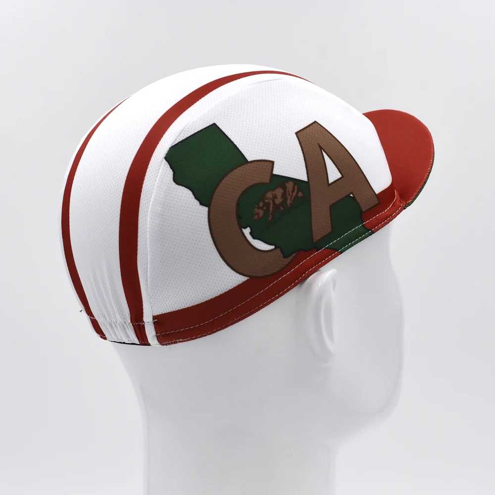 3 Styles California Bear New CLassical Cycling Caps Breathable Unisex Gorra Ciclismo
